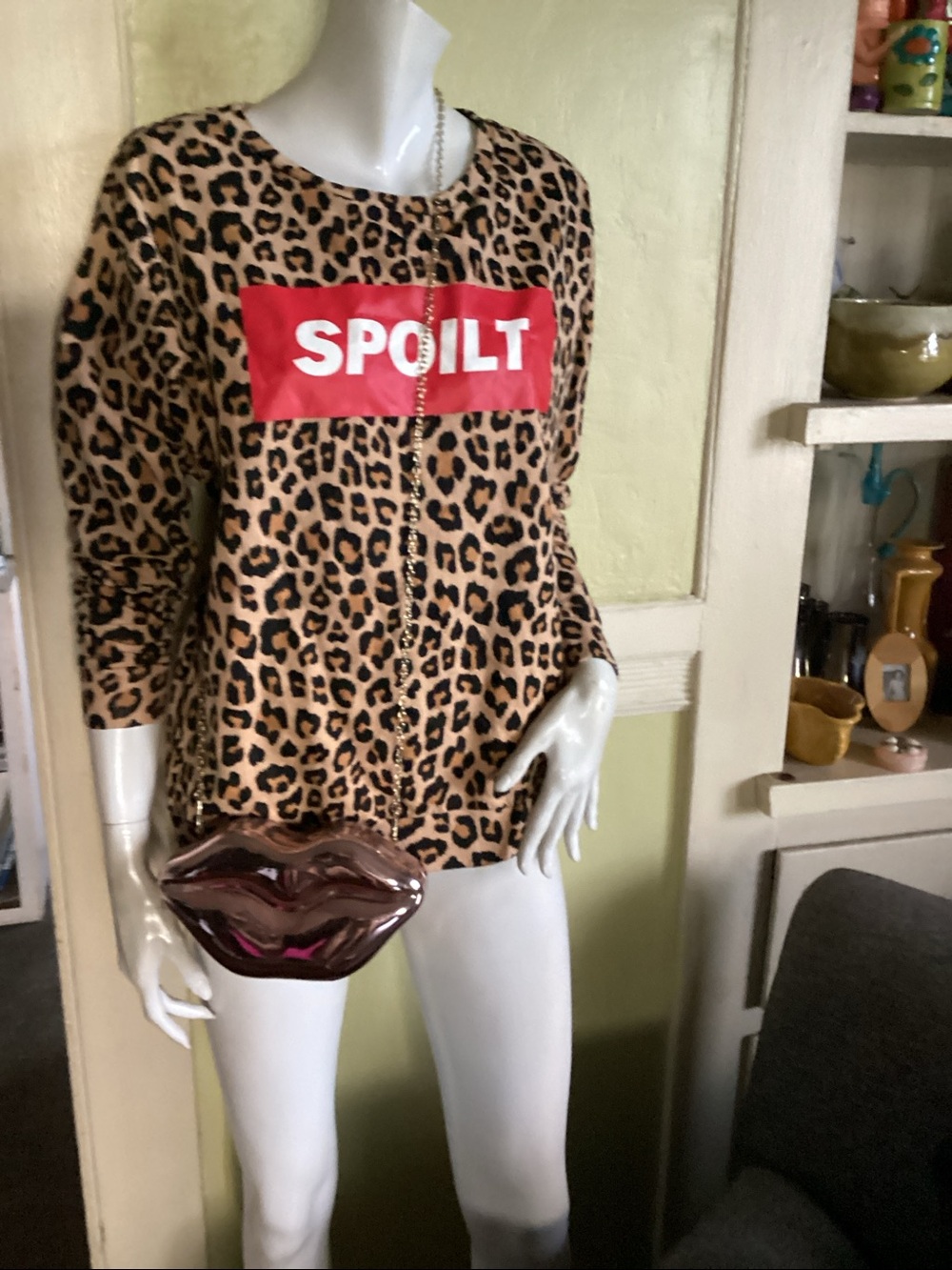 Divided leopard tee - Picture 1 of 6